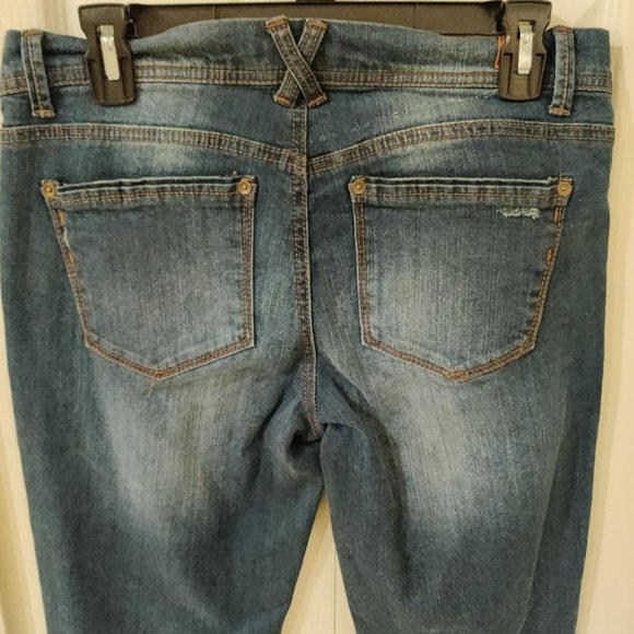 Democracy Women's Distressed Girlfriend Jeans Size 4 NWT - Picture 5 of 6